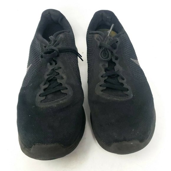 Nike Revolution 3 Mens Size 12 Triple Black - Picture 4 of 7